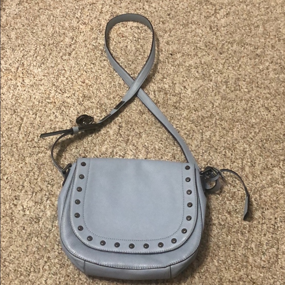 light blue MICHAEL KORS PURSE
